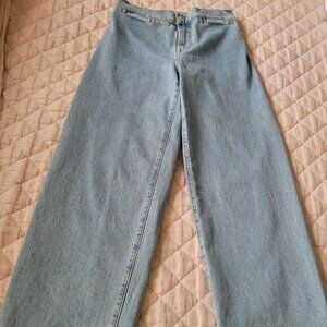 Madewell Emmet Wide-Leg Jeans.